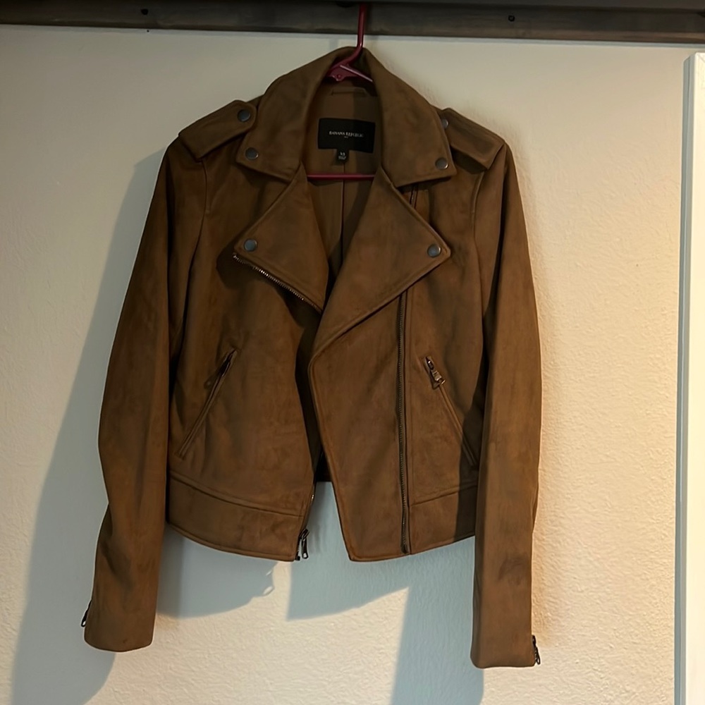 Chestnut Suede Jacket